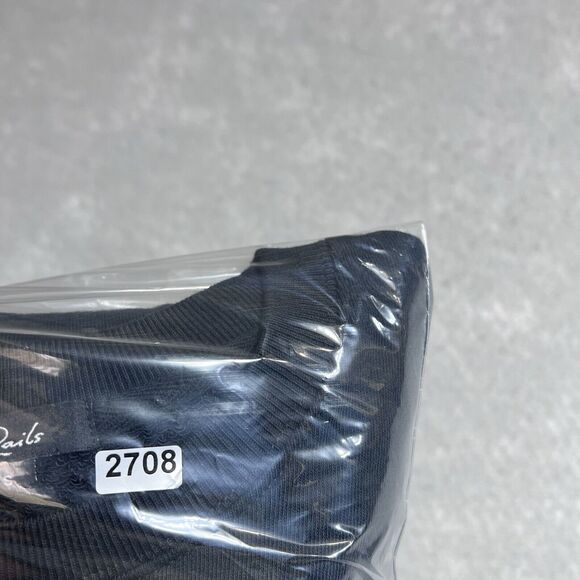 Rails Sweater Womens Small Black Ramona Star Embroidered Pullover Long Sleeve - Picture 11 of 11